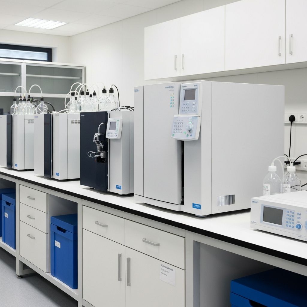 Laboratory equipment - HPLC chromatography